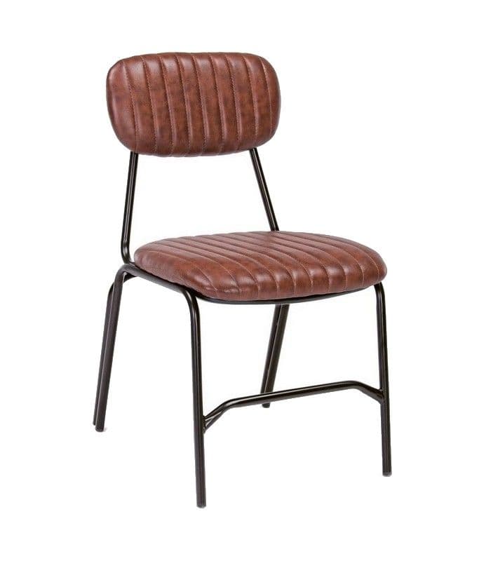 SCAUN VINTAGE PORTOCALIU DEBBIE
