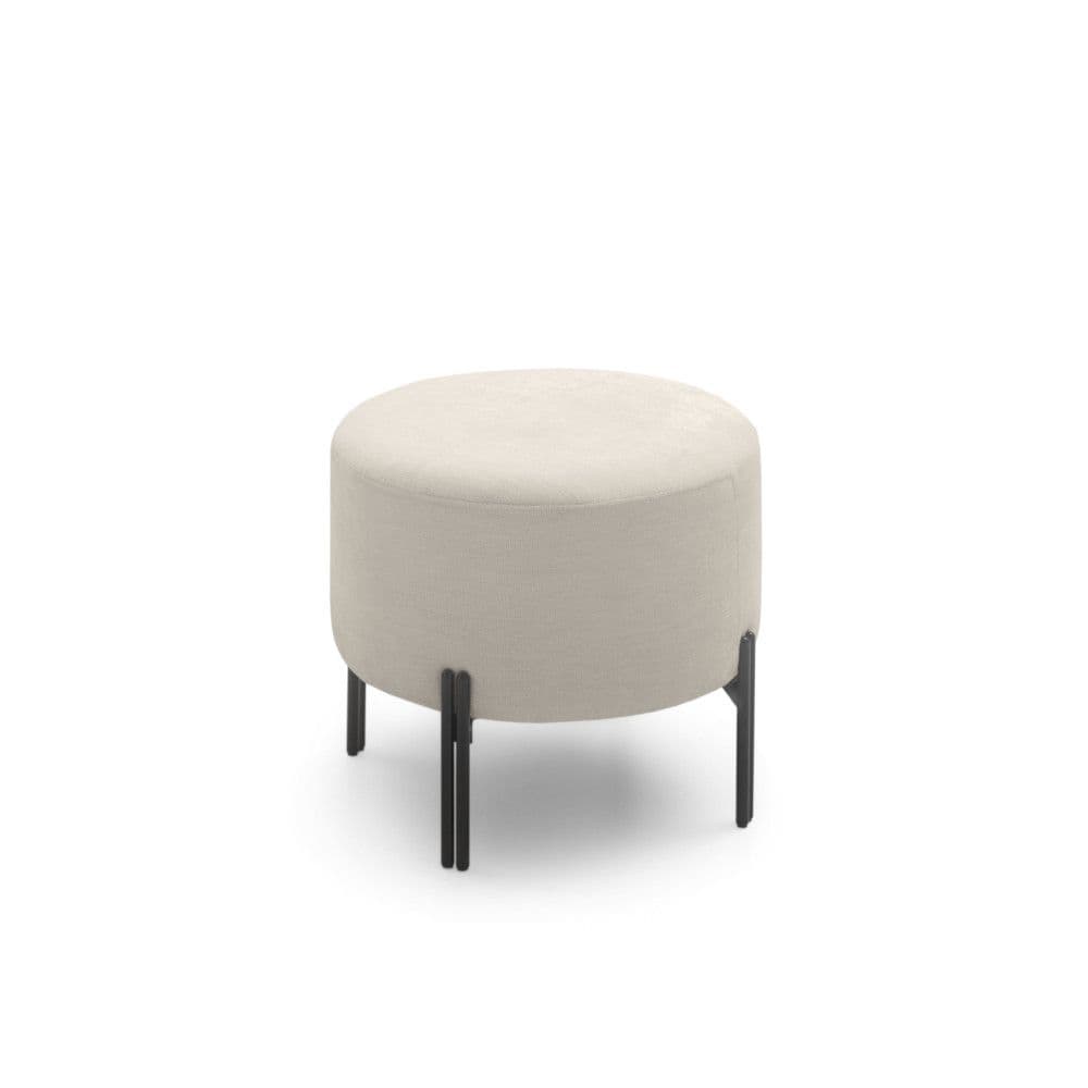 Taburet rotund Nana Stofa, 48 x 48 x 42cm – Personalizabil