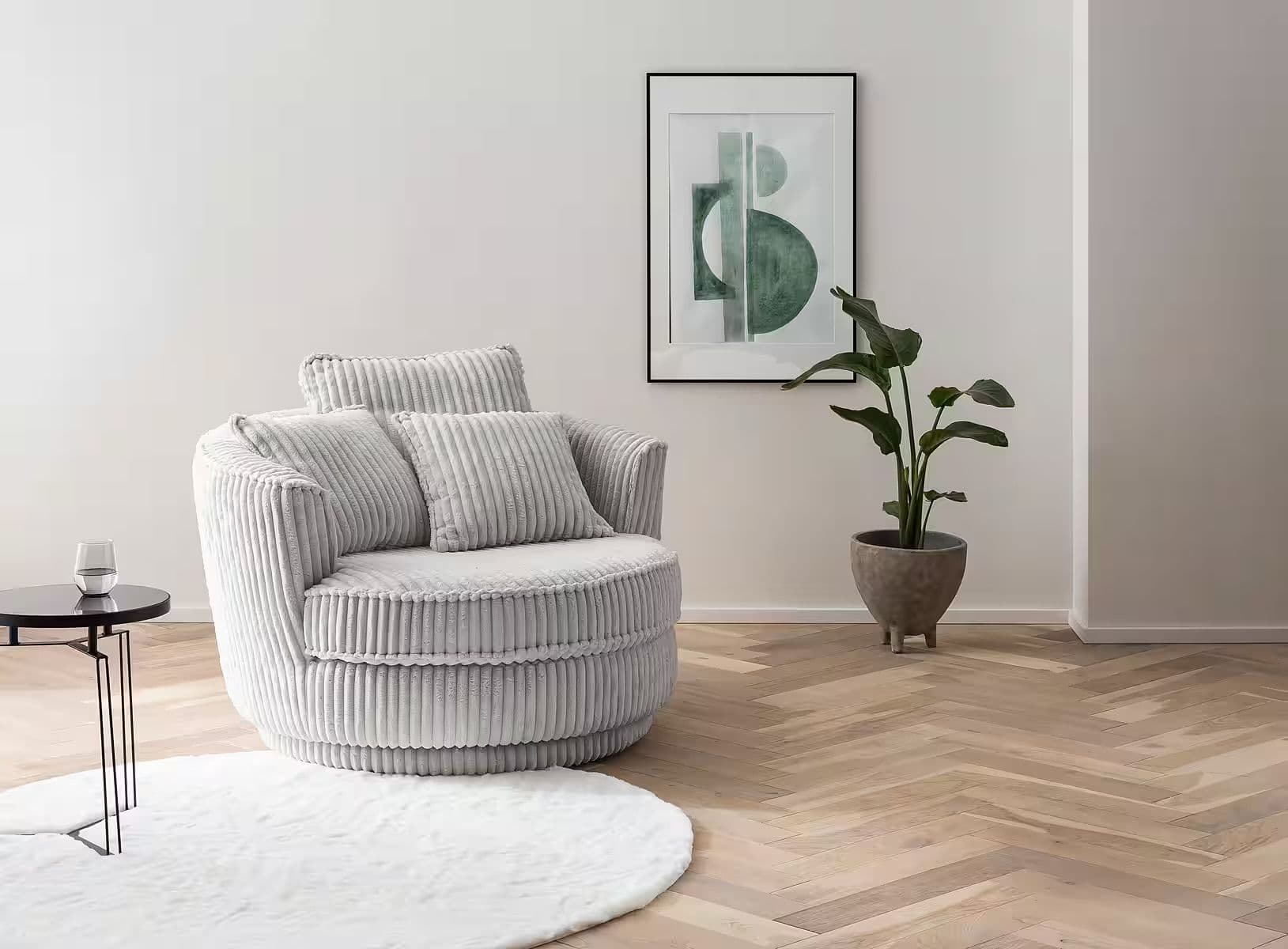 Bufet alb stejar 88 cm cu 4 uși, 2 sertare și rafturi multiple, mobilier modern pentru living sau dining, 182 cm înălțime
