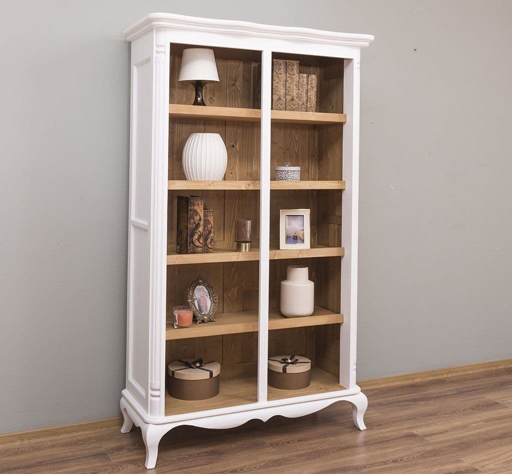 Biblioteca Julietta Classy lemn masiv, 112 x 49 x 190 cm