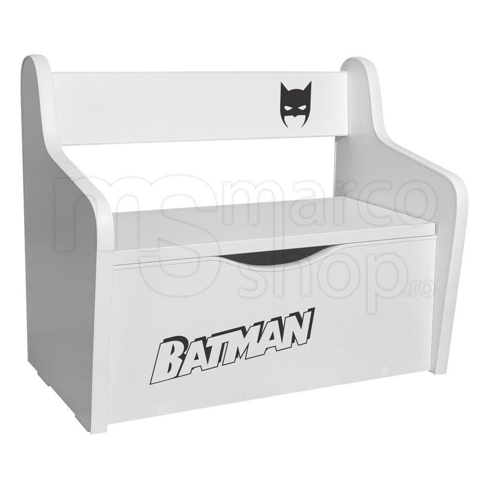 Bancuta copii Batman Alb ST
